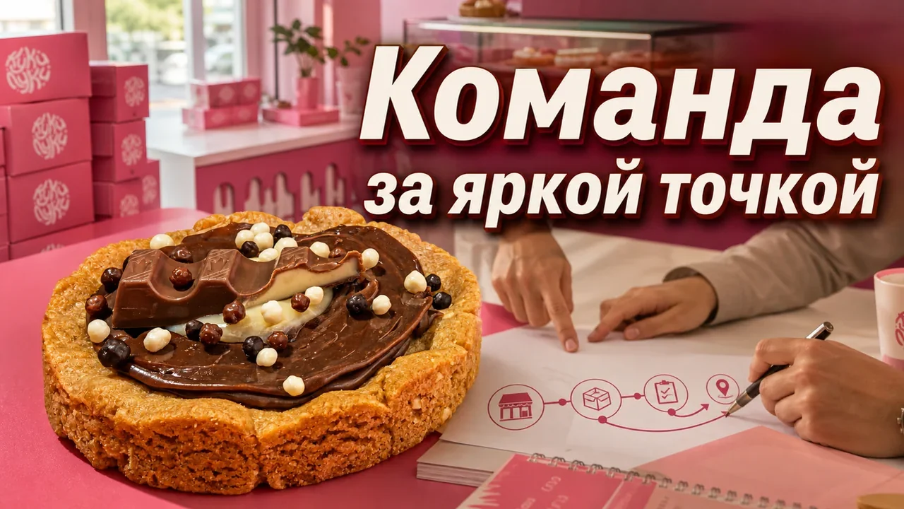 Витрина и интерьер Куки Луки как пример продуктовой системы франчайзера
