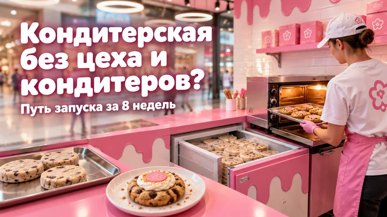 Как открыть кондитерскую без цеха и кондитеров: путь за 8 недель