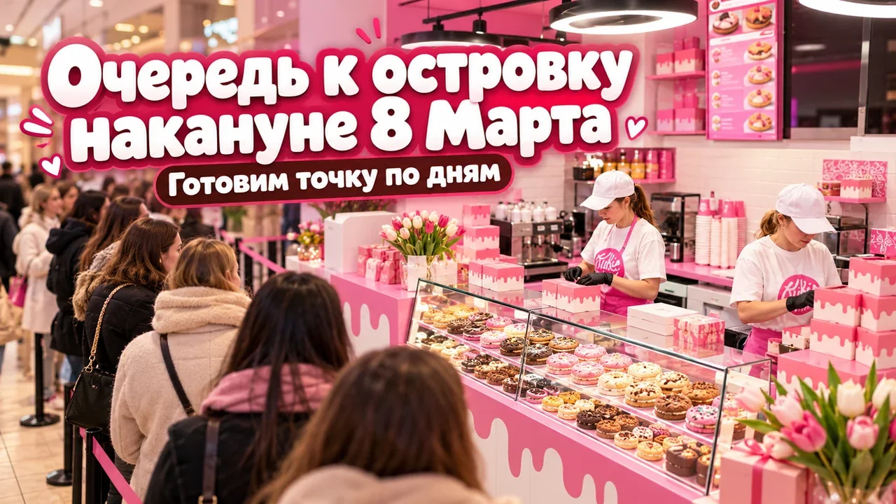 Предпраздничной очереди не бойтесь: готовим островок к пику